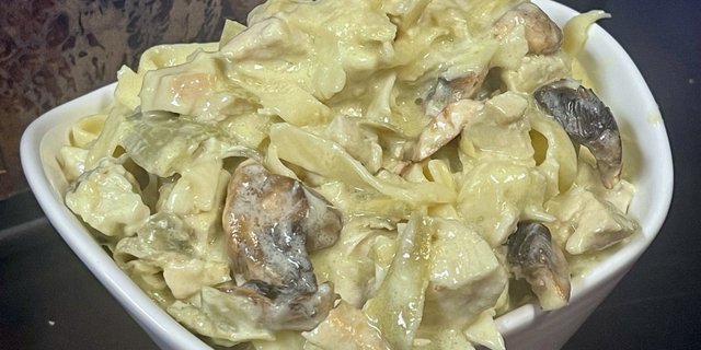 Chicken & Artichoke Pasta