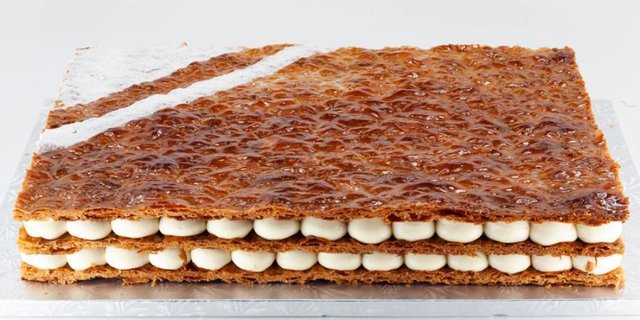 Vanilla Millefeuile Napoleon
