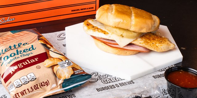 Hawaiian Chicken Sandwich Box