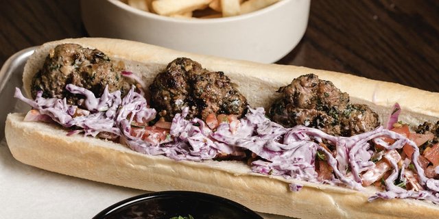Kebab Baguette Sandwich
