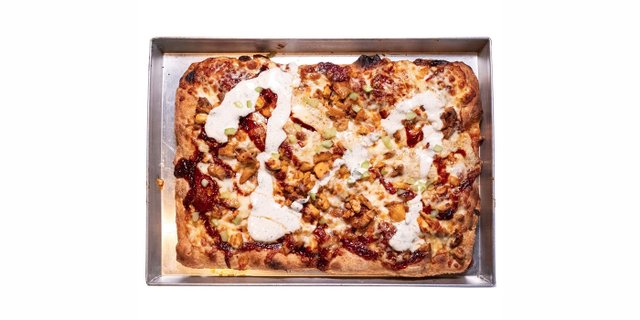 The BBQ Chicken Roman Pizza