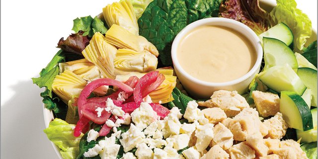 Grilled Chicken Mediterranean Group Salad or Grain Bowl