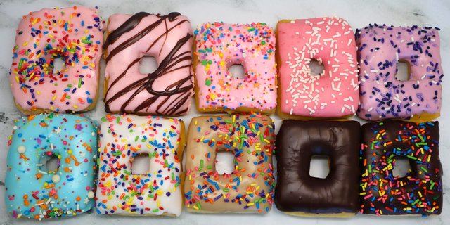 Iced Donut
