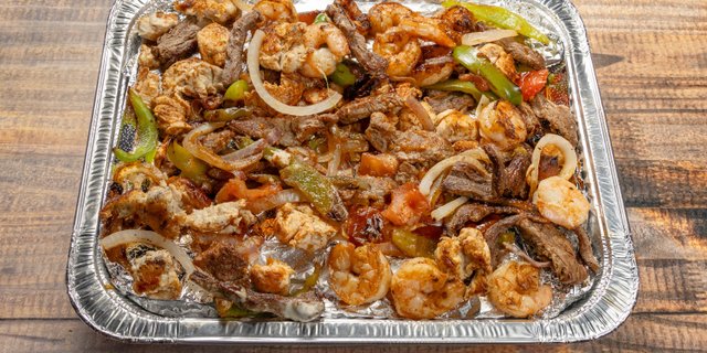 Chicken Fajitas Bar