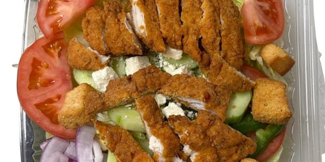 Crispy Chicken Salad