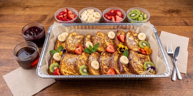 French Fruit Toast Tray