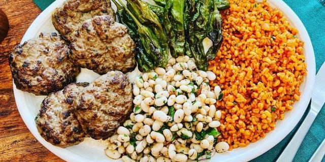 Kofte Plate Bowl