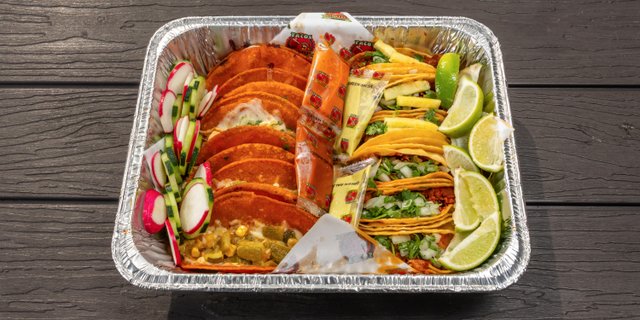 Carnitas Tacos Tray
