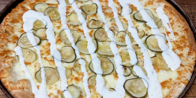 Upside Down Cheese Pizza