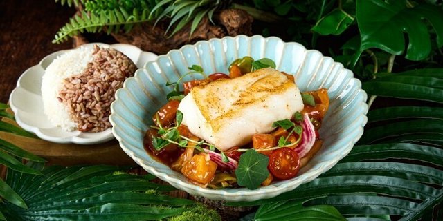 Seared Sea Bass Sweet & Sour Sauce