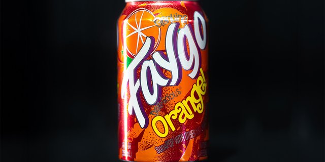 Faygo Orange Soda Can