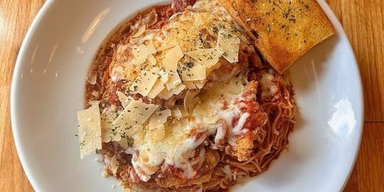 Grilled Chicken Parmesan