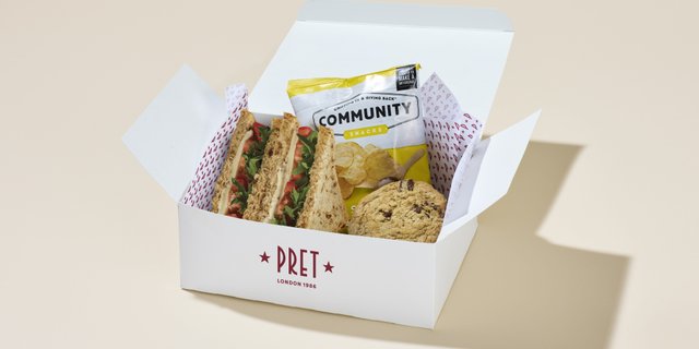 Cheddar & Tomato Sandwich Boxed Lunch