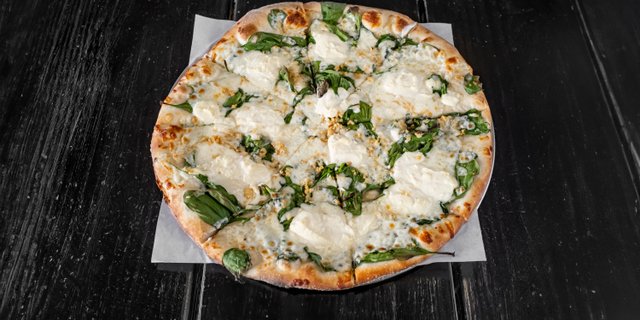 Espinacas Pizza