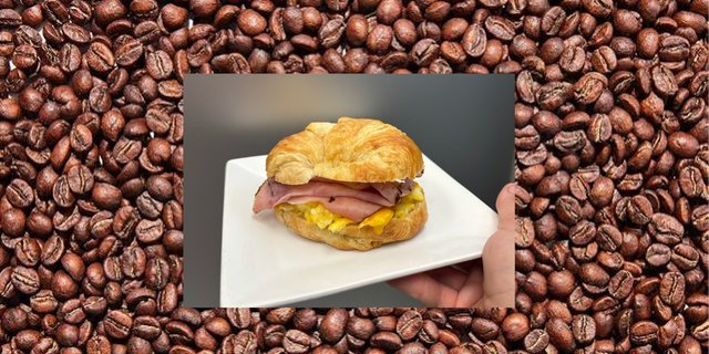Ham, Egg & Cheese Breakfast Sandwich