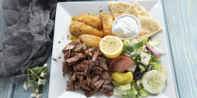 Pork Donner Platter