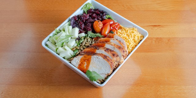 Individual Smoked Chicken Breast & Crisp Green Apples Bowl