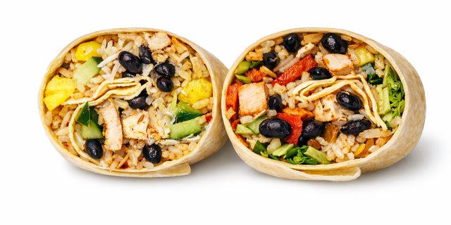 Jerk Chicken Wrap (Combo)