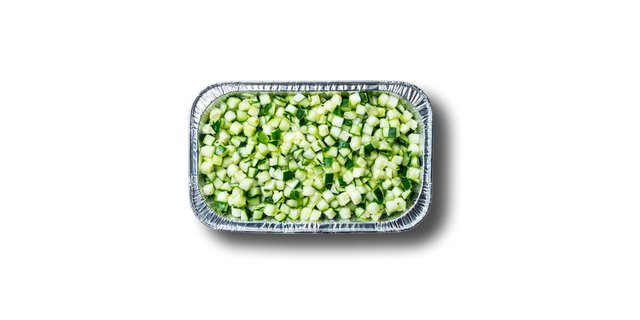 Diced Cucumbers