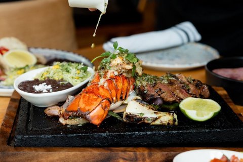 Filet & Lobster Fajitas