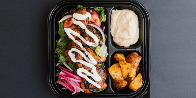 Steak Kabob Plate