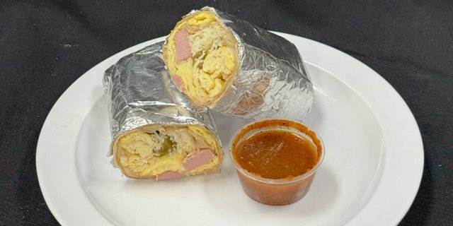 Mini Egg Burritos