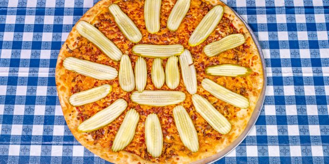 Bacon Cheeseburger Pizza