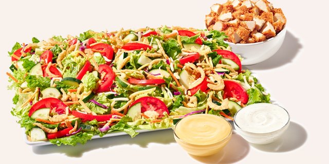 House Zalad Platter