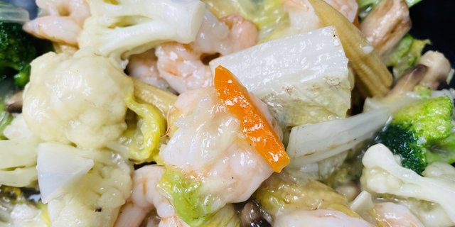 Shrimp w/ Mixed Vegetables