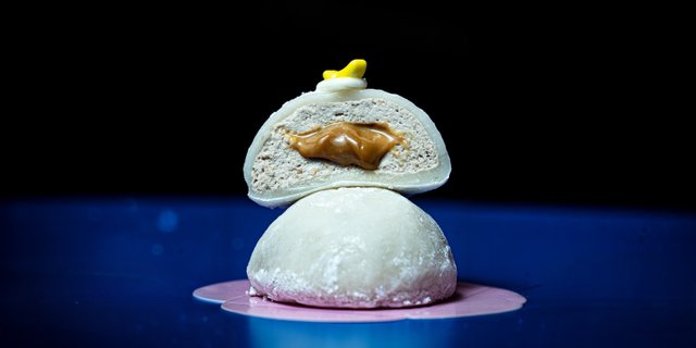 Banana Milk Jam Mochi
