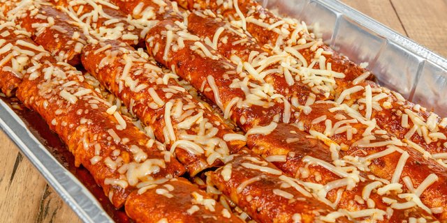 Beef Barbacoa Enchiladas