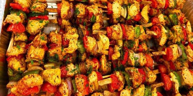 Mediterranean Chicken Kebabs