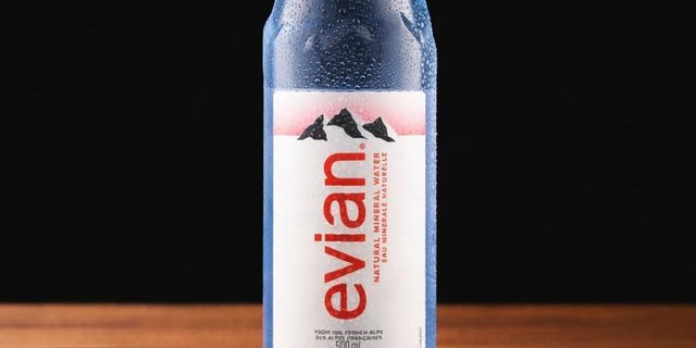 Evian Bottled Water