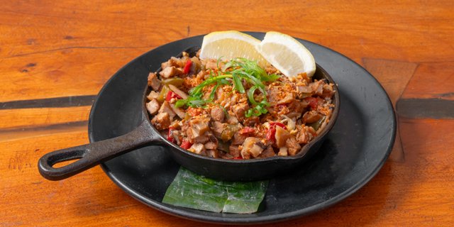 Mushroom Tofu Sisig