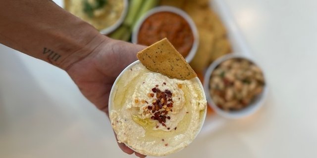 Honey Whipped Feta Platter