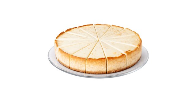 Whole Plain Cheesecake