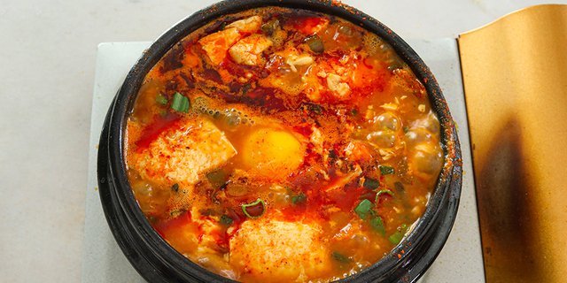 Chicken Soft Tofu Soup