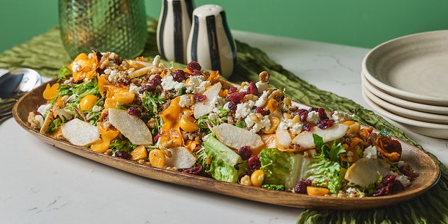Roasted Butternut & Asian Pear Salad