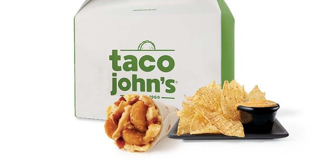 Bacon Meat & Potato Breakfast Burrito Box