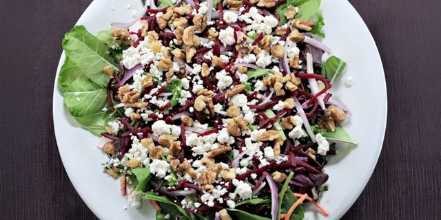 Vegetarian Organic Italian Village Salad