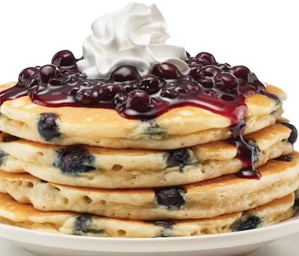 Double Blueberry Pancakes
