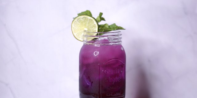 Butterfly Pea Lemonade