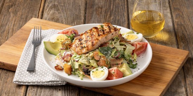 Green Goddess Salmon Salad