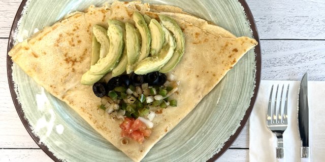 Vegan Veggie Crepe