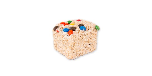 M&M Rice Krispie Treats