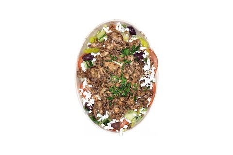 Chicken on Salad Platter