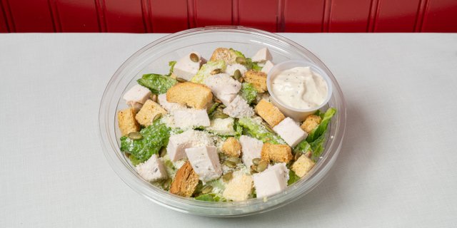 Individual Loaded Chicken Caesar Salad