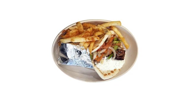 Lamb Kabob Sandwich Combo
