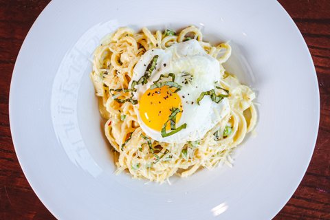 Artichoke Carbonara