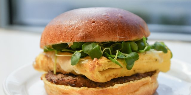 Mr. Brioche Breakfast Sandwich
